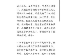 乐乐的精彩 jianying 日记：一段难忘的经历