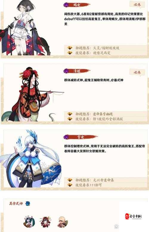 阴阳师手游，十一月SSR式神排行如何历经数年演变至今？